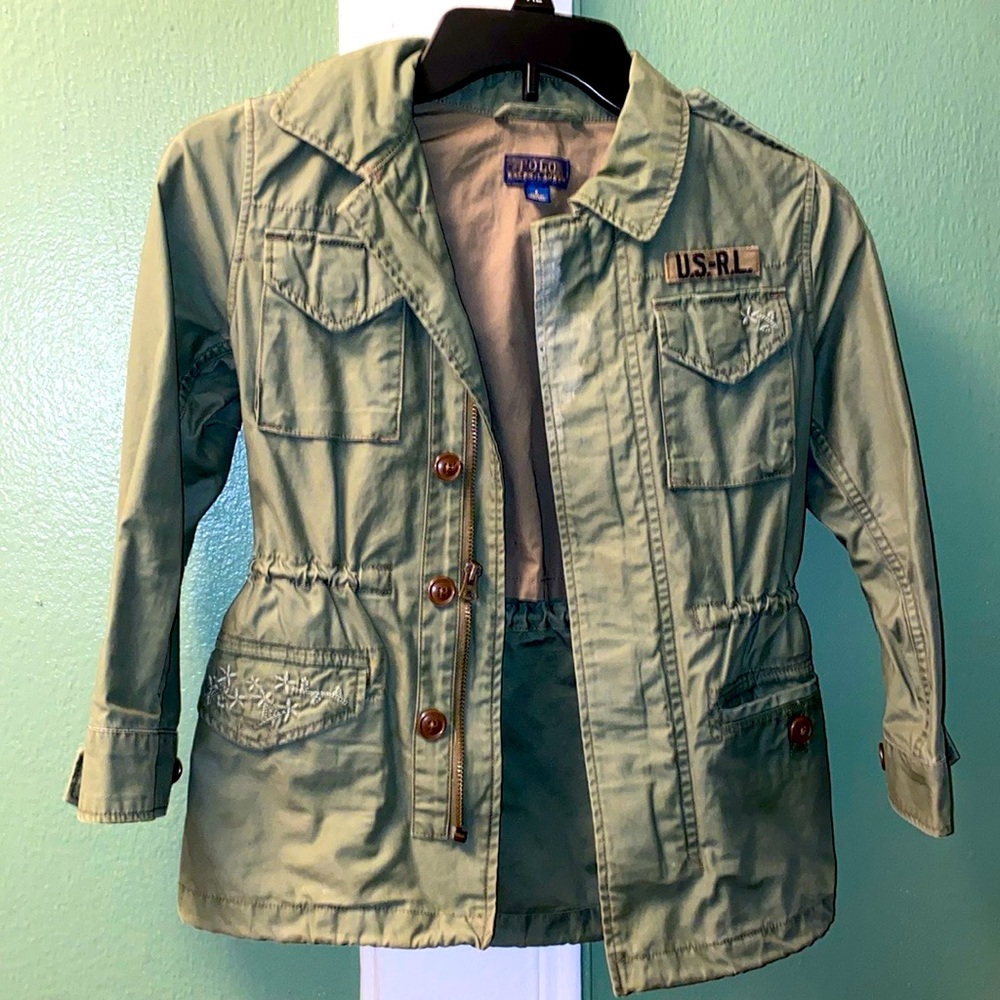 Ralph Lauren Cotton Twirl Surplus Jacket